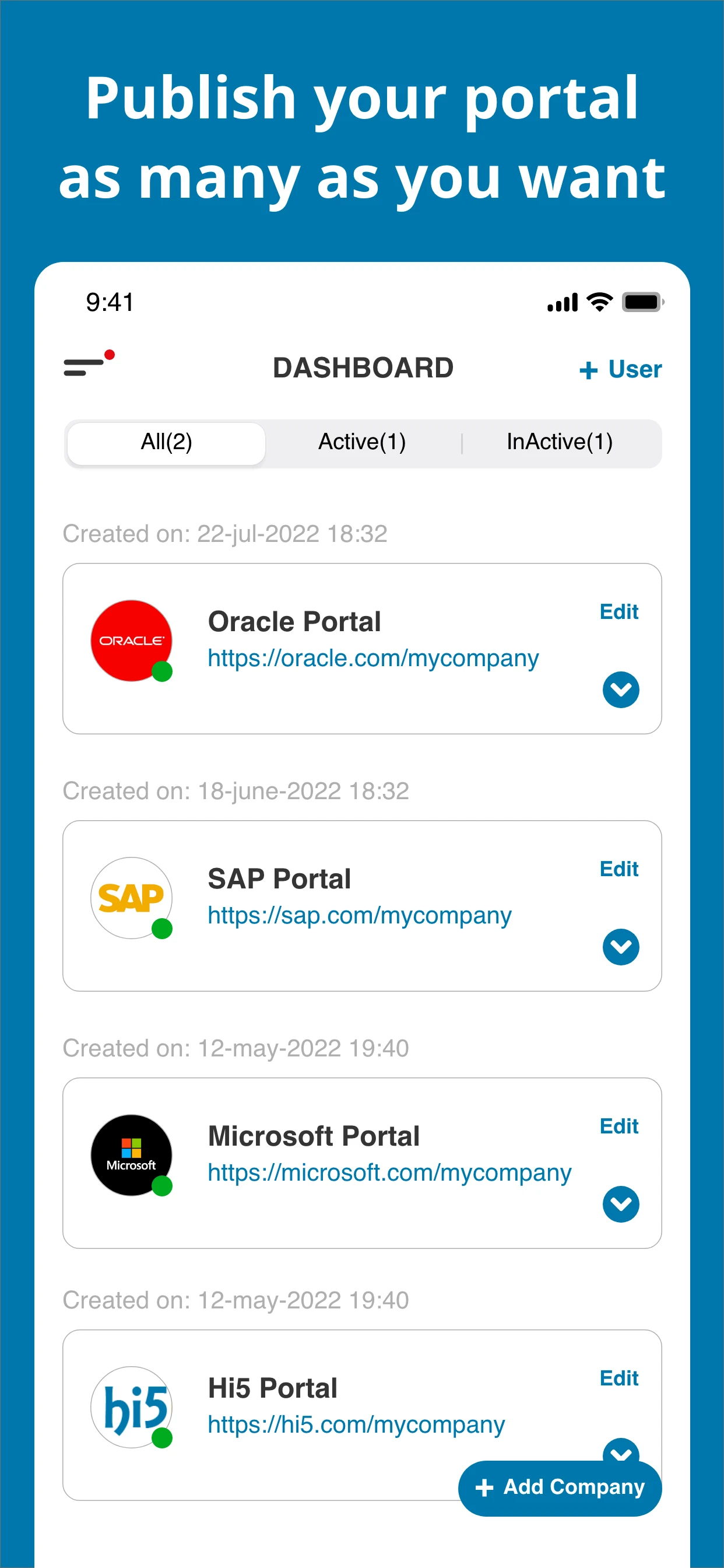 Company Portal Screenshot 2